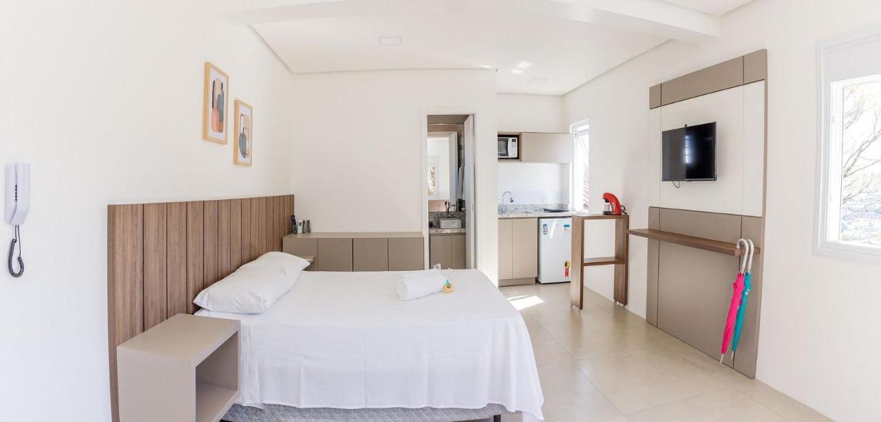 Апартаменты Locar-In Gramado Flat Centro A 600 M Da Rua Coberta Экстерьер фото