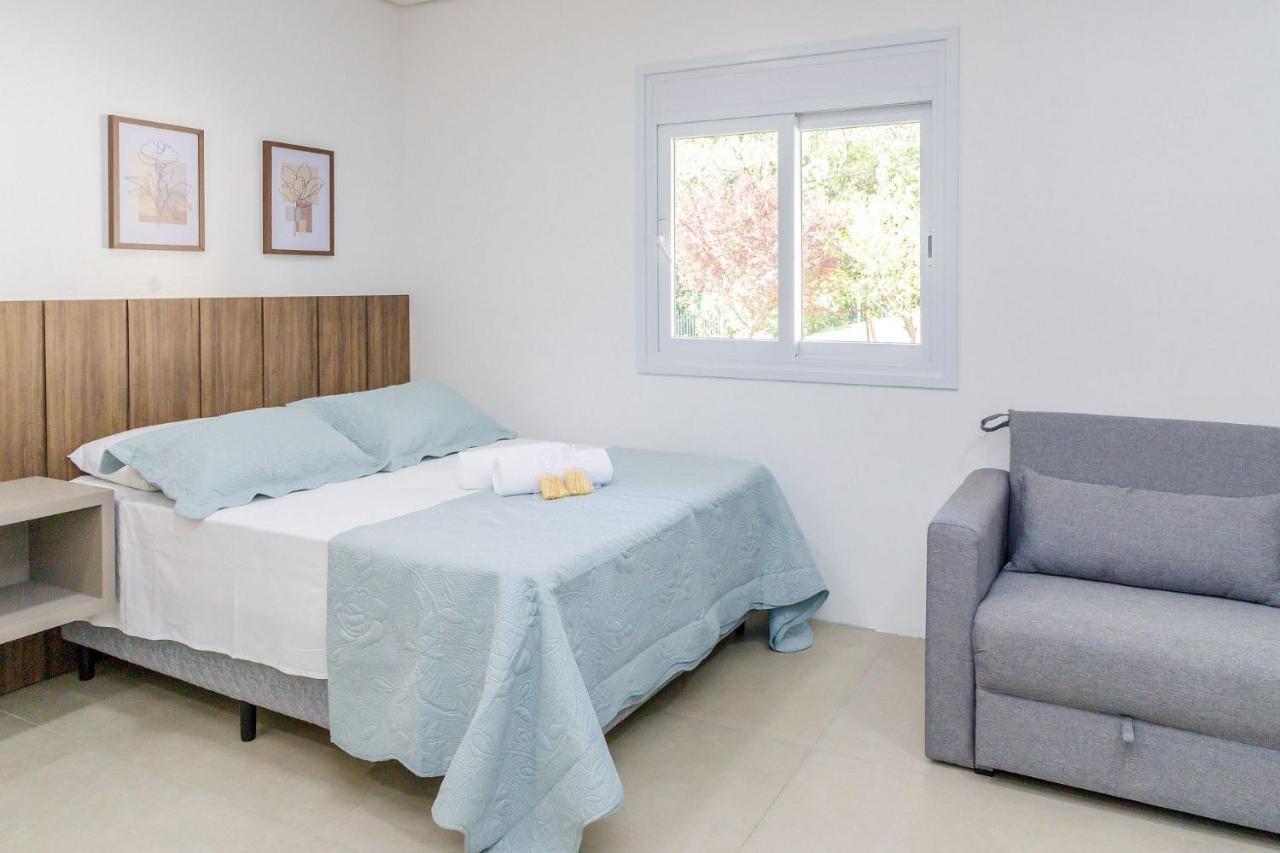 Апартаменты Locar-In Gramado Flat Centro A 600 M Da Rua Coberta Экстерьер фото