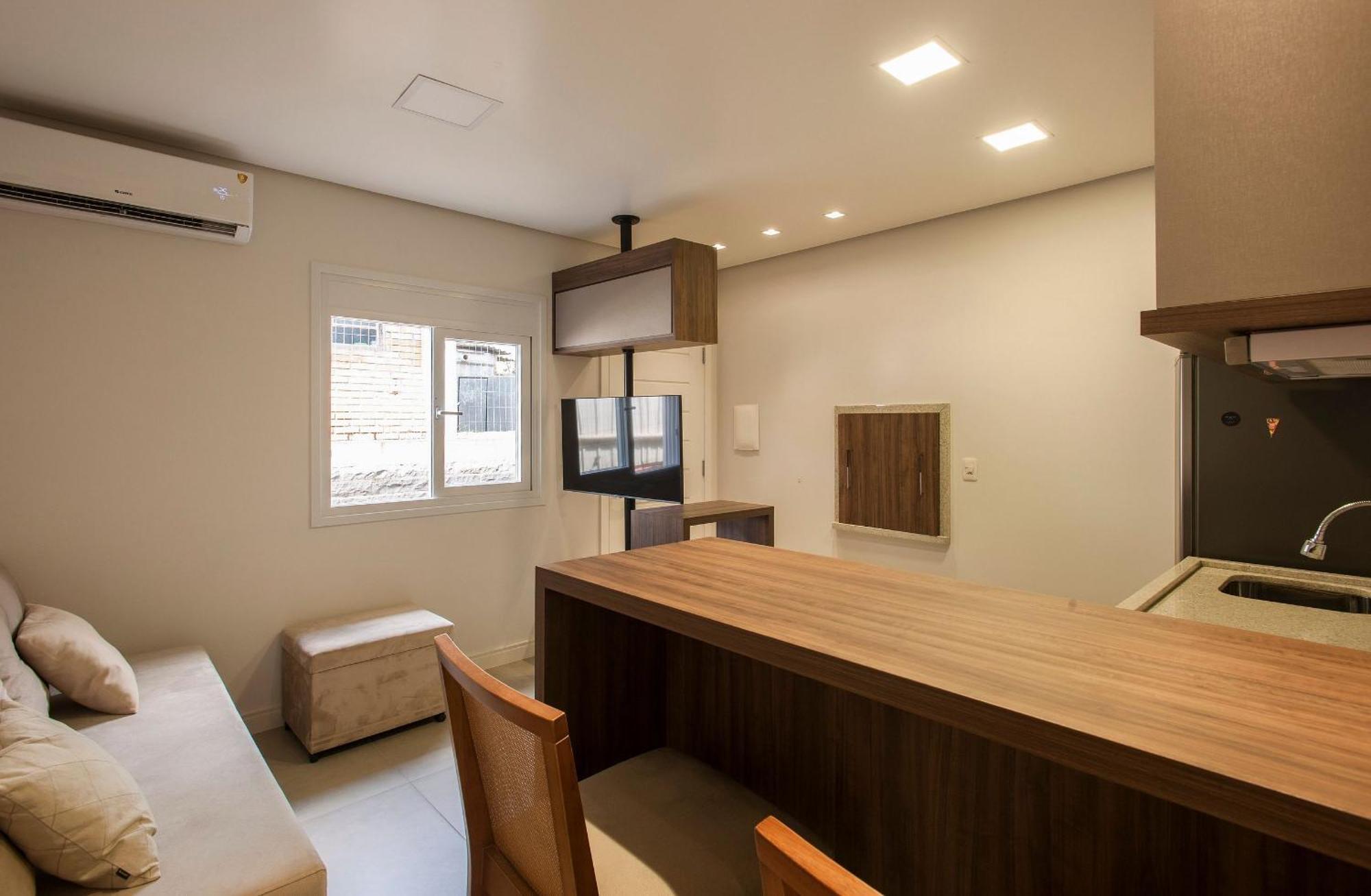 Апартаменты Locar-In Gramado Flat Centro A 600 M Da Rua Coberta Экстерьер фото